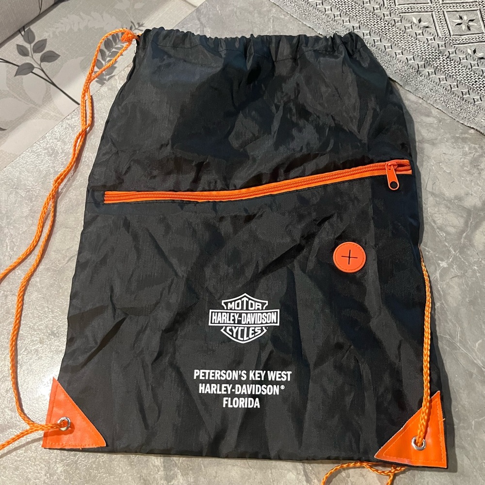 Harley-Davidson String Bag Backpack - image 1